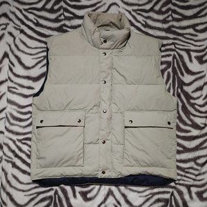 Vintage Woodlake goose down puffer jacket size XL men's khaki